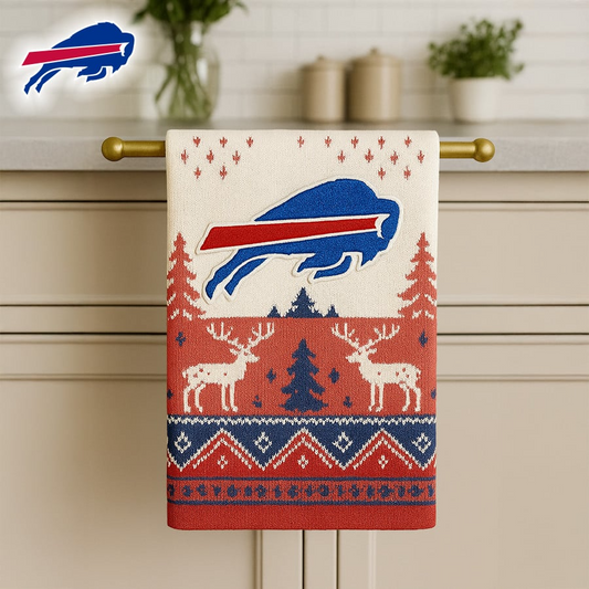 NFL x BB Premium NFL Christmas Kitchen Towel V1 NAK