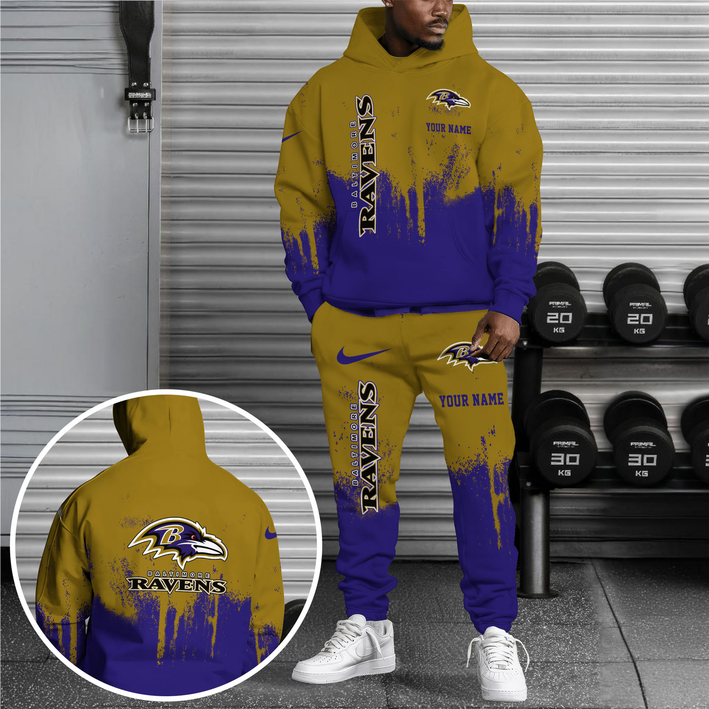 NFL x BR Combo Hoodie And Sweatpants V1 NAK NHT