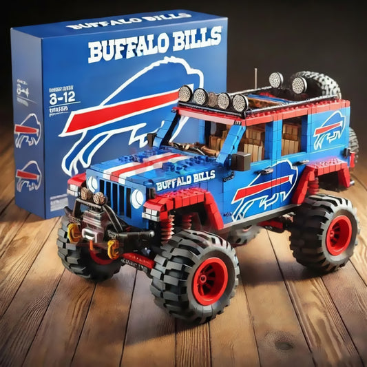 NFL x BUF Football Team Jeep Building Set V1 NAK NHM