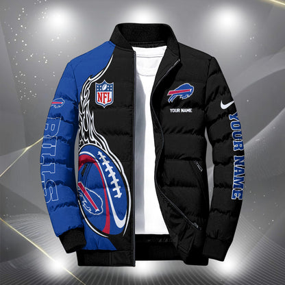 NFL x BUF Personalized Puffer Jacket HLP