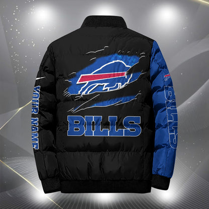 NFL x BUF Personalized Puffer Jacket HLP