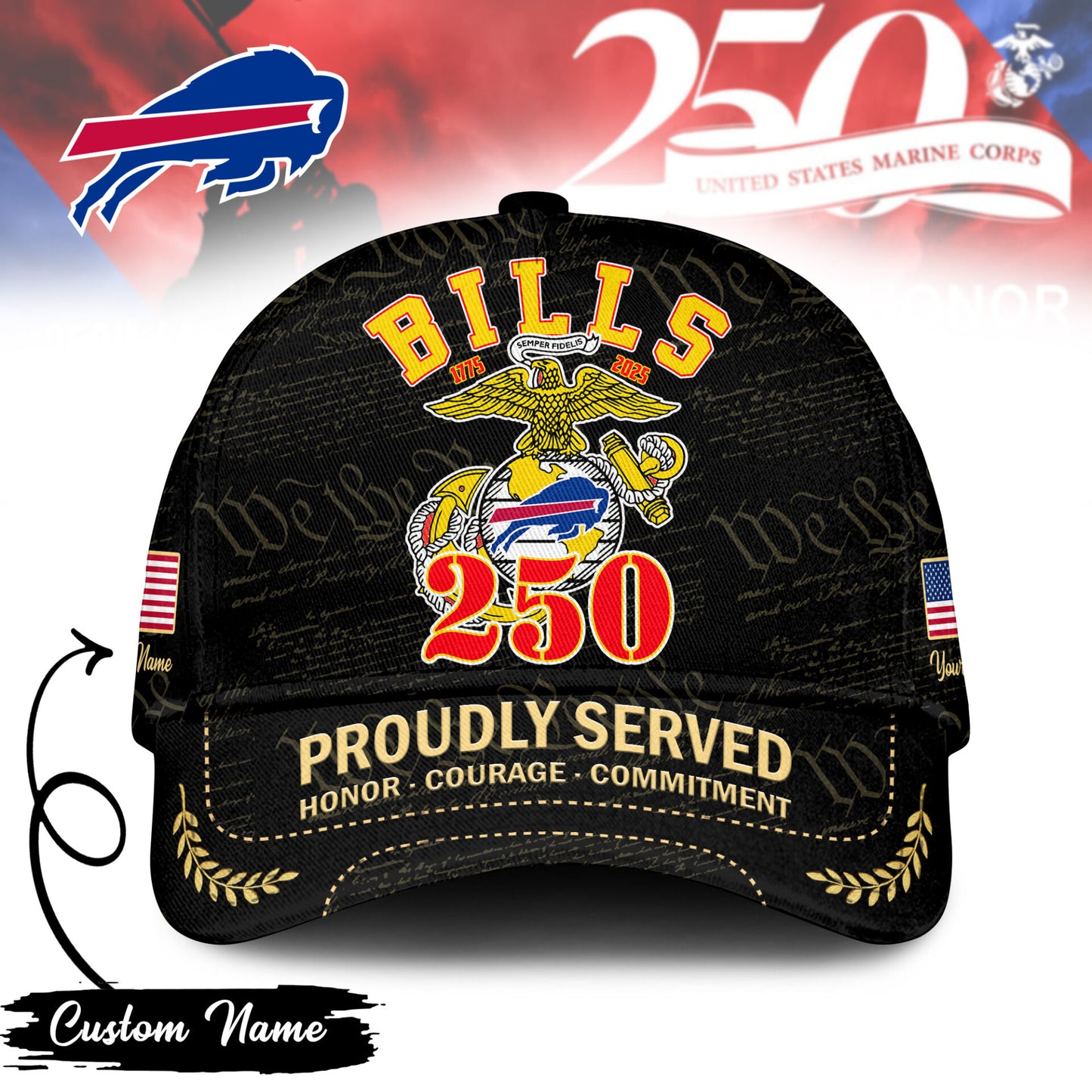 NFL x BUF Proudly Served Classic Cap HLP 251025