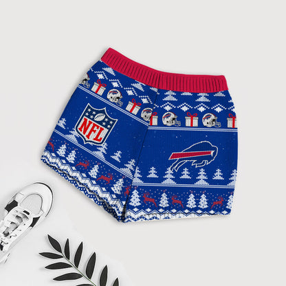 NFL x BUF Touchdown Holiday Sweatshirt & Shorts Set HLP 251025