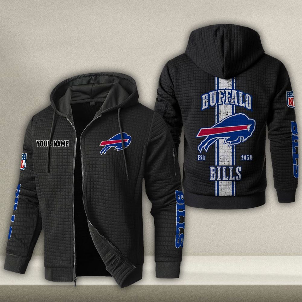 NFL x BUF Waffle Zip Hoodie HLP