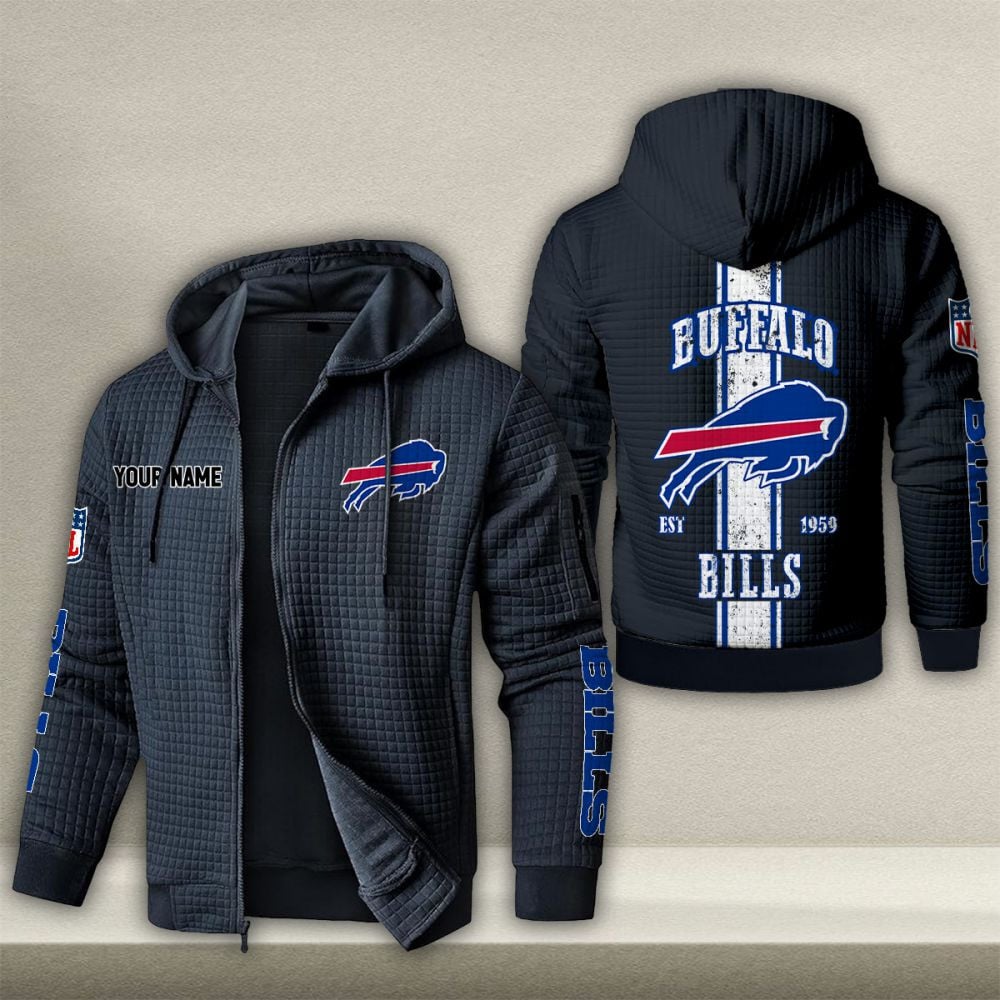 NFL x BUF Waffle Zip Hoodie HLP