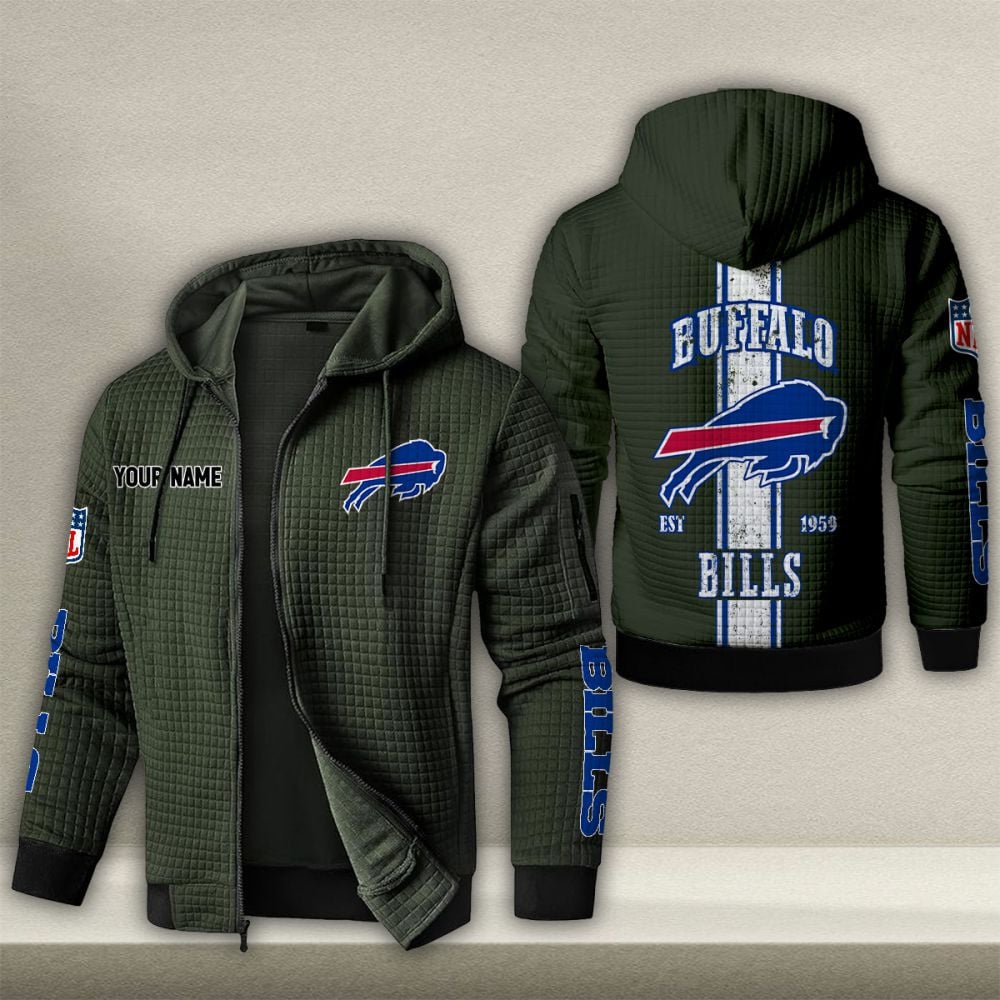 NFL x BUF Waffle Zip Hoodie HLP