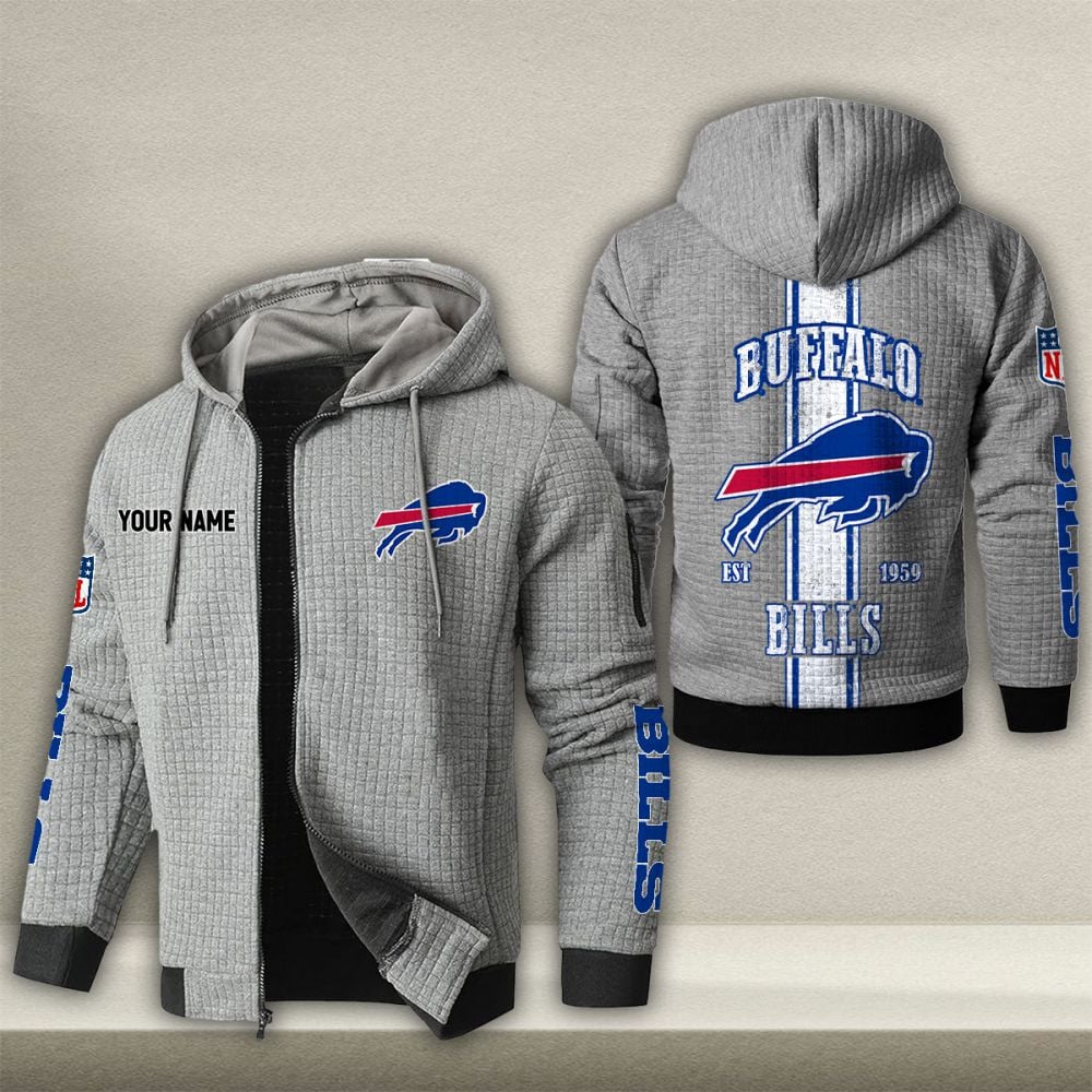 NFL x BUF Waffle Zip Hoodie HLP