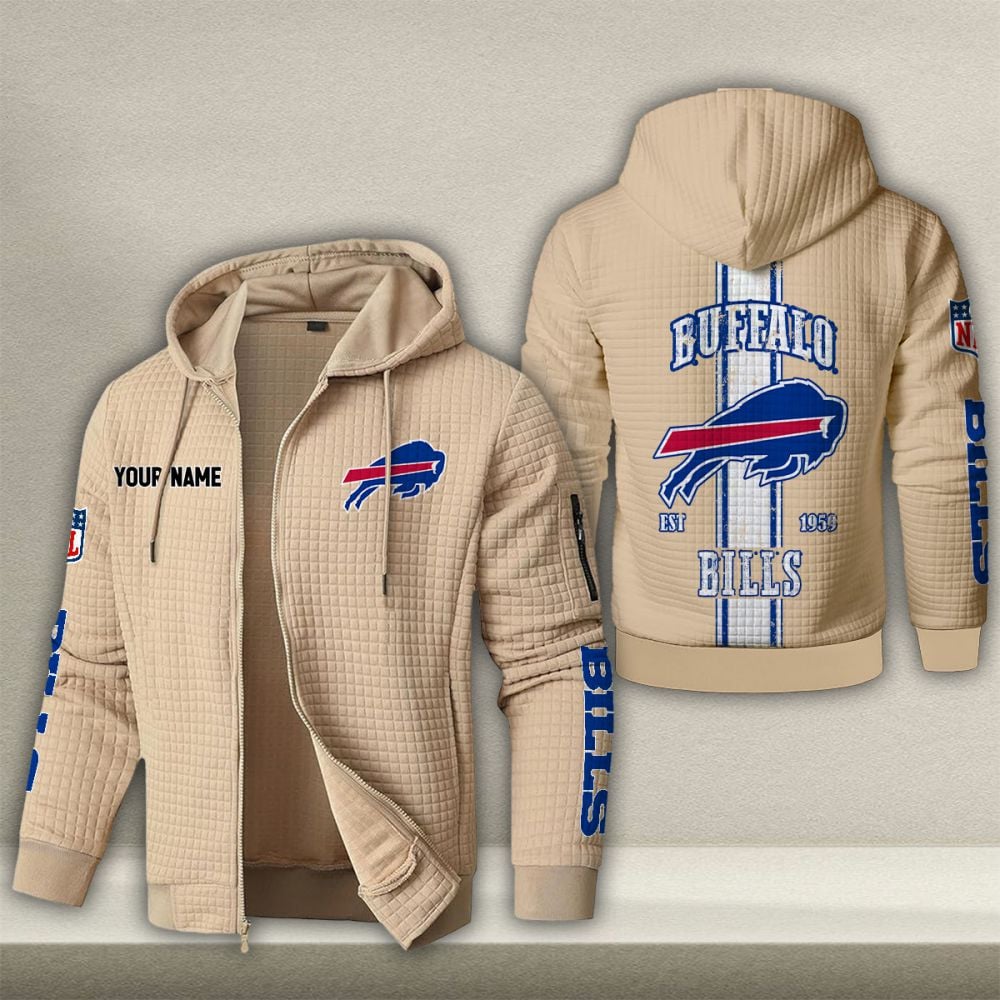 NFL x BUF Waffle Zip Hoodie HLP