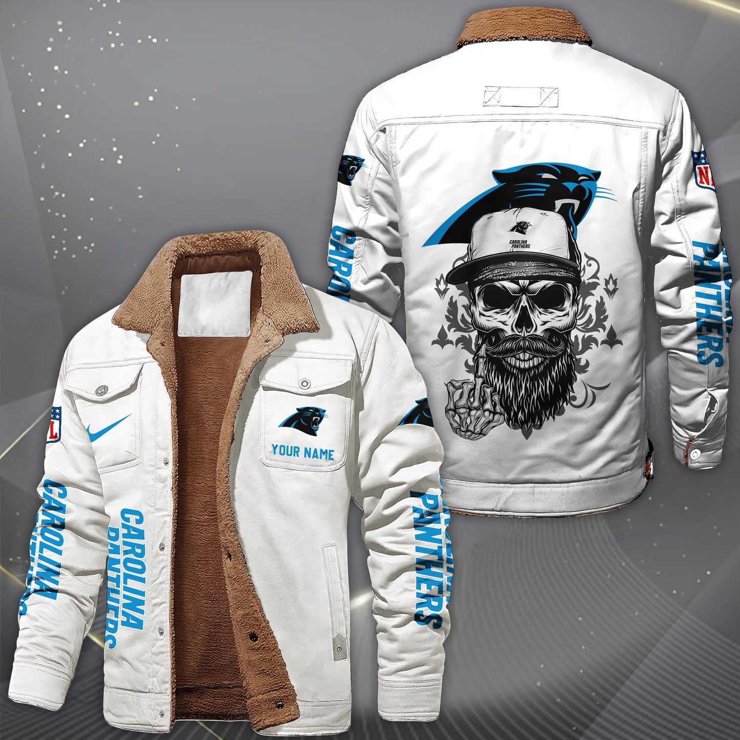 NFL x CAR Fleece Lined Cargo Jacket HLP