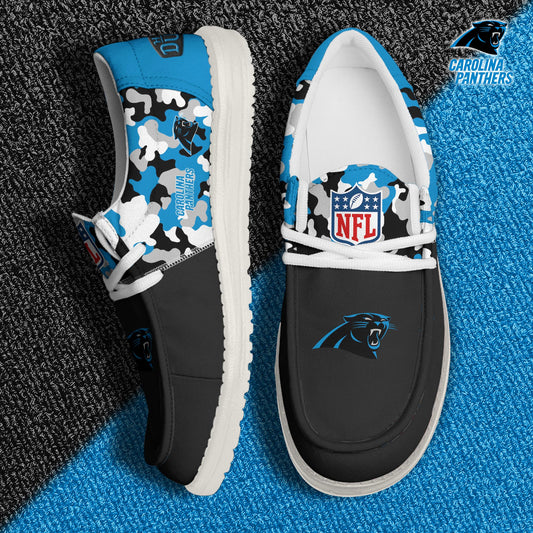 NFL x CAR Personalized Canvas Loafer Shoes HLP
