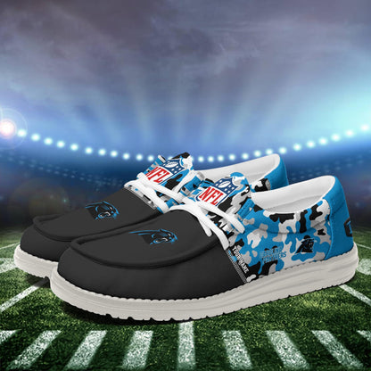 NFL x CAR Personalized Canvas Loafer Shoes HLP