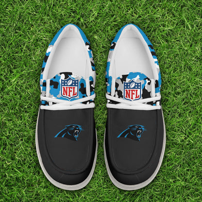 NFL x CAR Personalized Canvas Loafer Shoes HLP