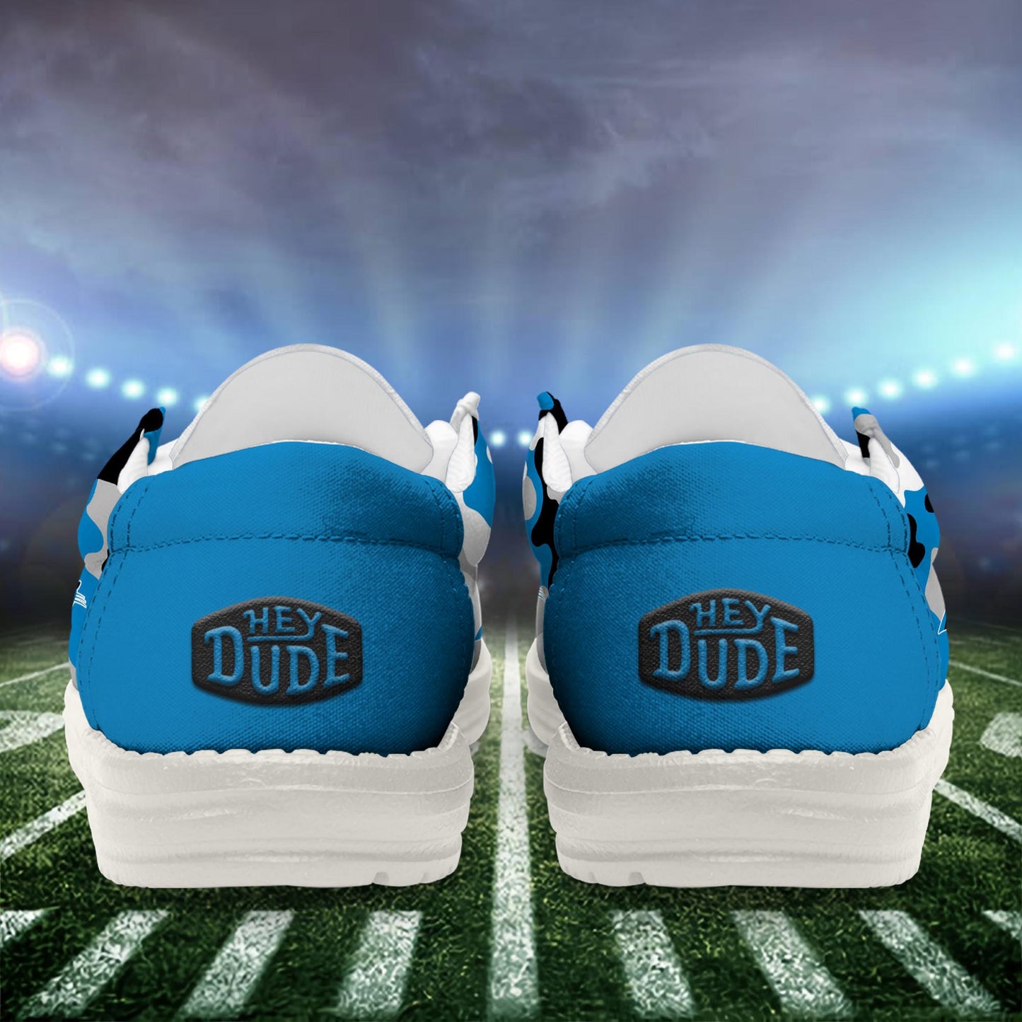 NFL x CAR Personalized Canvas Loafer Shoes HLP