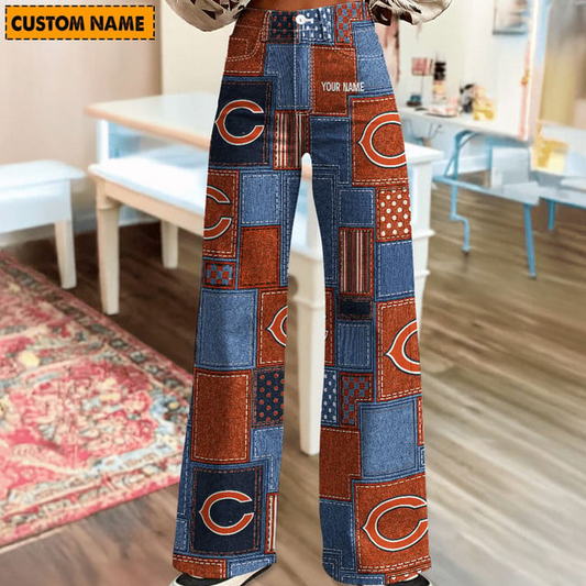 NFL x CB Personalized Women Jeans Trousers For Fan V1 NAK NHT