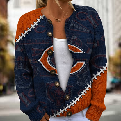 NFL x CB Women cardigan sweater V1 NAK TXP