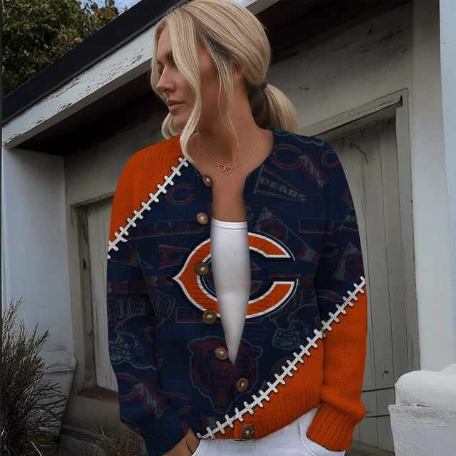NFL x CB Women cardigan sweater V1 NAK TXP