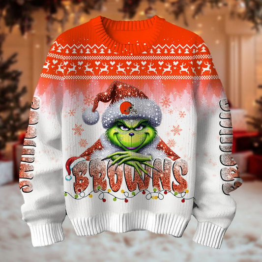 NFL x CB2 Merry Grinchmas Football Sweater V1 NAK