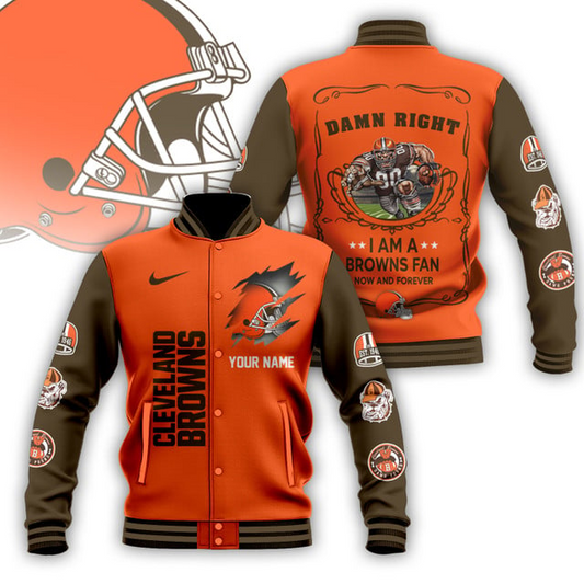 NFL x CB2 Personalized Custom Baseball Jacket V1 NAK