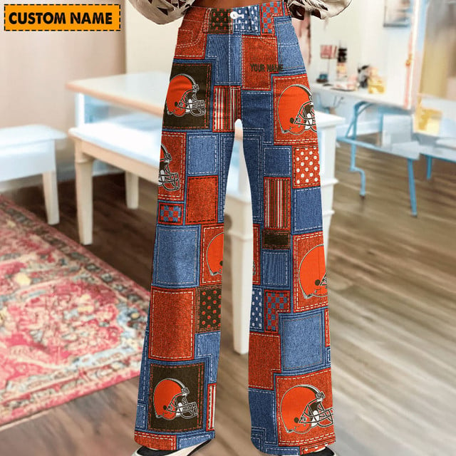 NFL x CB2 Personalized Women Jeans Trousers For Fan V1 NAK NHT