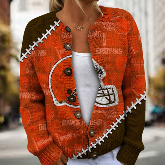 NFL x CB2 Women cardigan sweater V1 NAK TXP