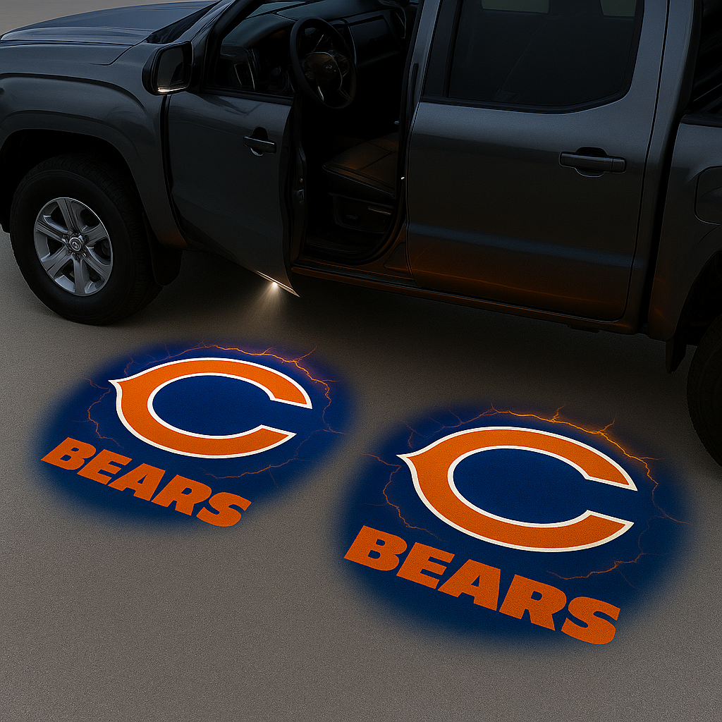NFL x CHI Car Welcome Lights HLP
