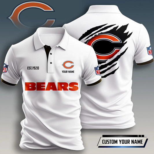 NFL x CHI Est Personalized Polo Shirt HLP
