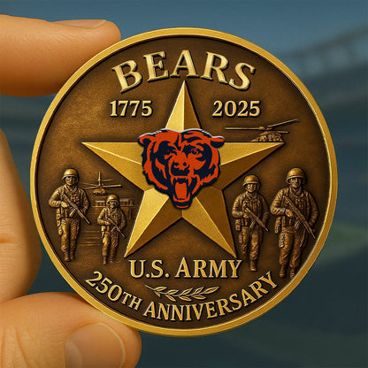 NFL X CHI Premium U.S Army Anniversary Coin HLP