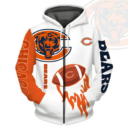 NFL x CHI V2 Zip Hoodie HLP