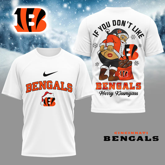 NFL x CIN Funny Xmas 3D Shirt HLP