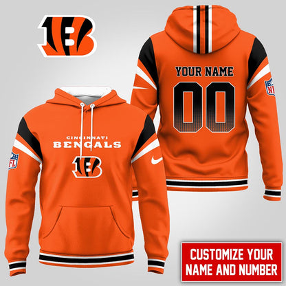NFL x CIN Personalized Hoodie HLP