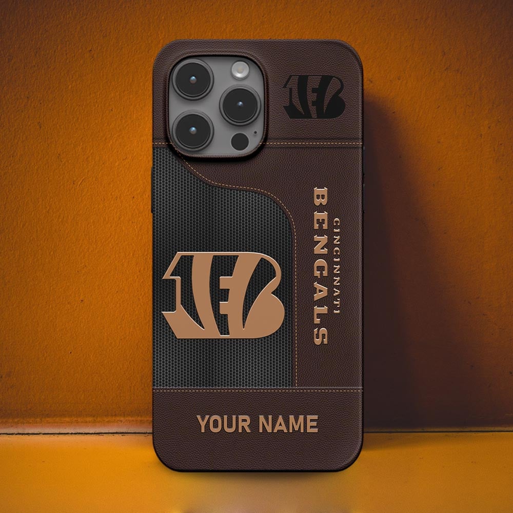 NFL x CIN Personalized Phone Case HLP HLPHUONG