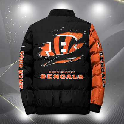 NFL x CIN Personalized Puffer Jacket HLP