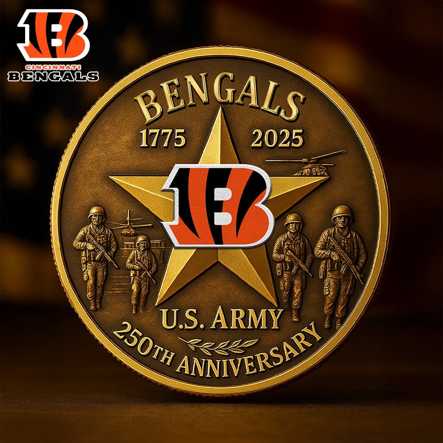 NFL X CIN Premium U.S Army Anniversary Coin HLP