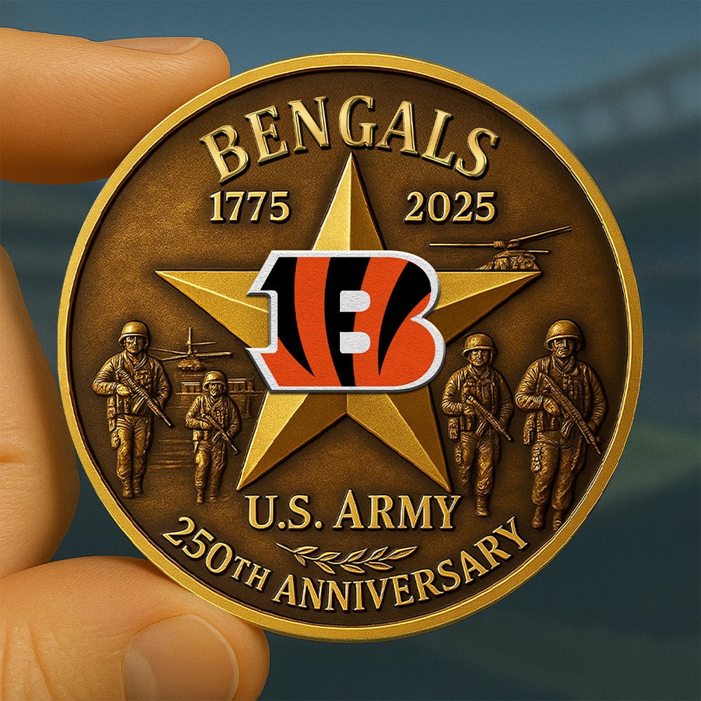 NFL X CIN Premium U.S Army Anniversary Coin HLP