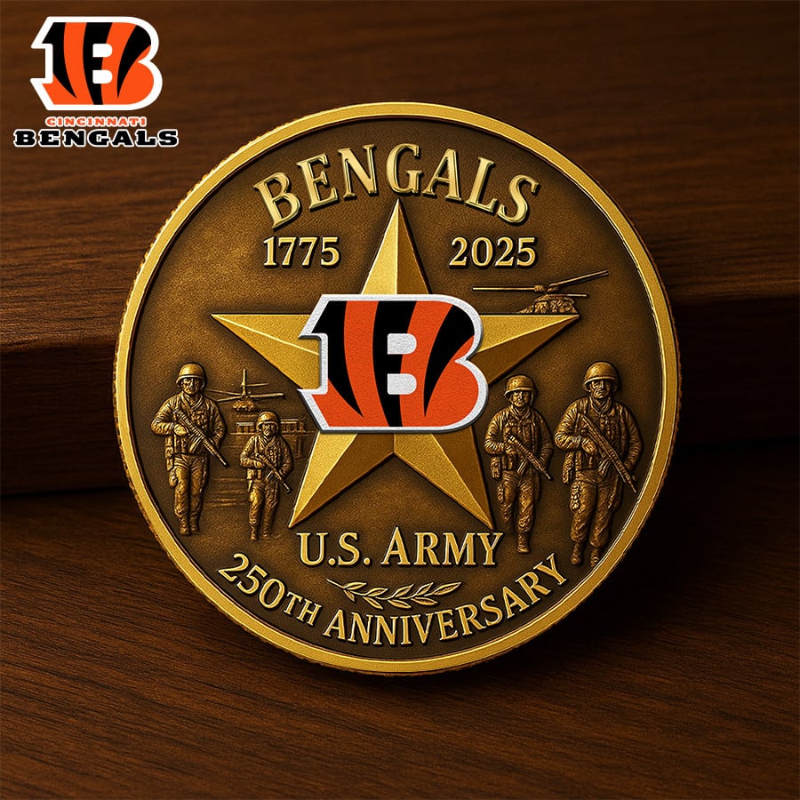 NFL X CIN Premium U.S Army Anniversary Coin HLP