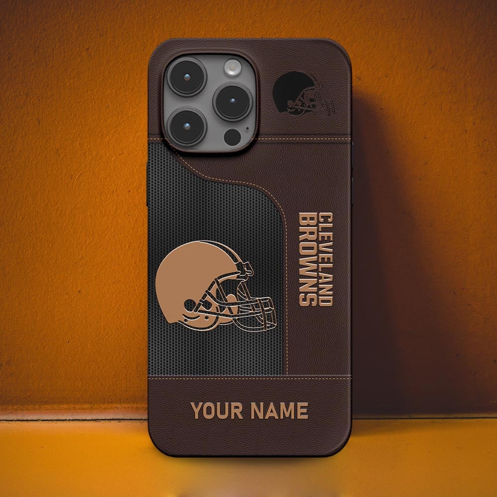 NFL x CLE Personalized Phone Case HLP HLPHUONG
