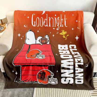 NFL x CLE Snoopy Fan Blanket HLP 271025