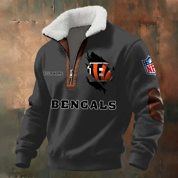 NFL x CNBG Fur Collar Sweatshirt V1 NAK