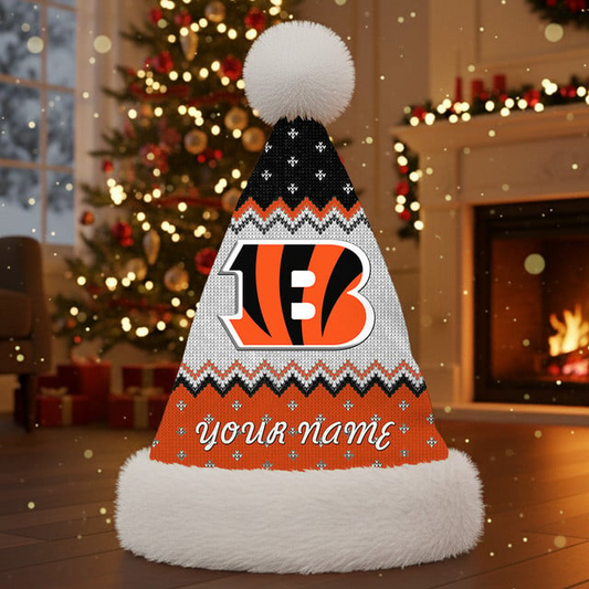 NFL x CNBG Personalized Santa Hat Christmas Gift For Fan V1 NAK