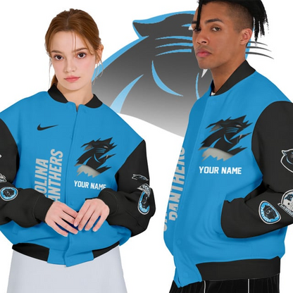 NFL x CP Personalized Custom Baseball Jacket V1 NAK