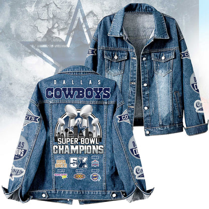 NFL x DAL Champions  Denim Jacket HLP