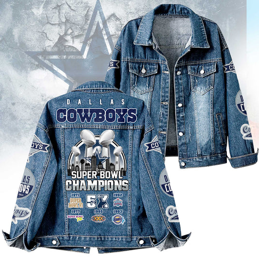 NFL x DAL Champions  Denim Jacket HLP