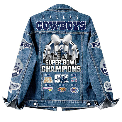 NFL x DAL Champions  Denim Jacket HLP