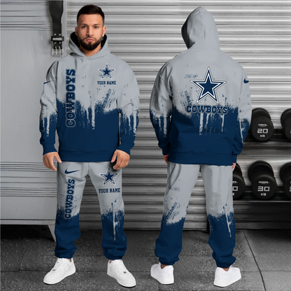 NFL x DAL Combo Hoodie And Sweatpants V1 NAK NHT