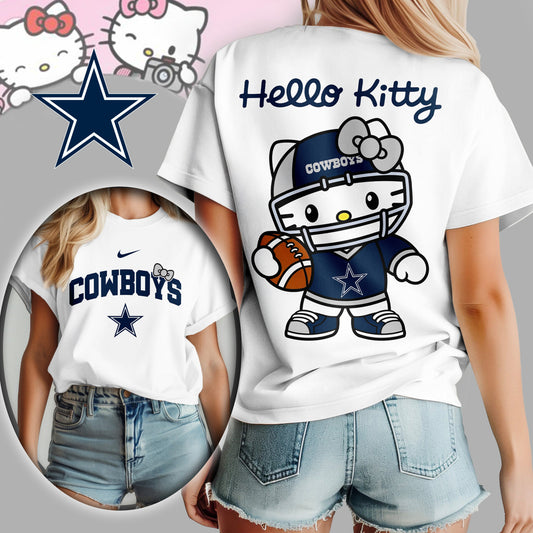 NFL x DAL Hello Kitty Premium 3D Shirt HLP