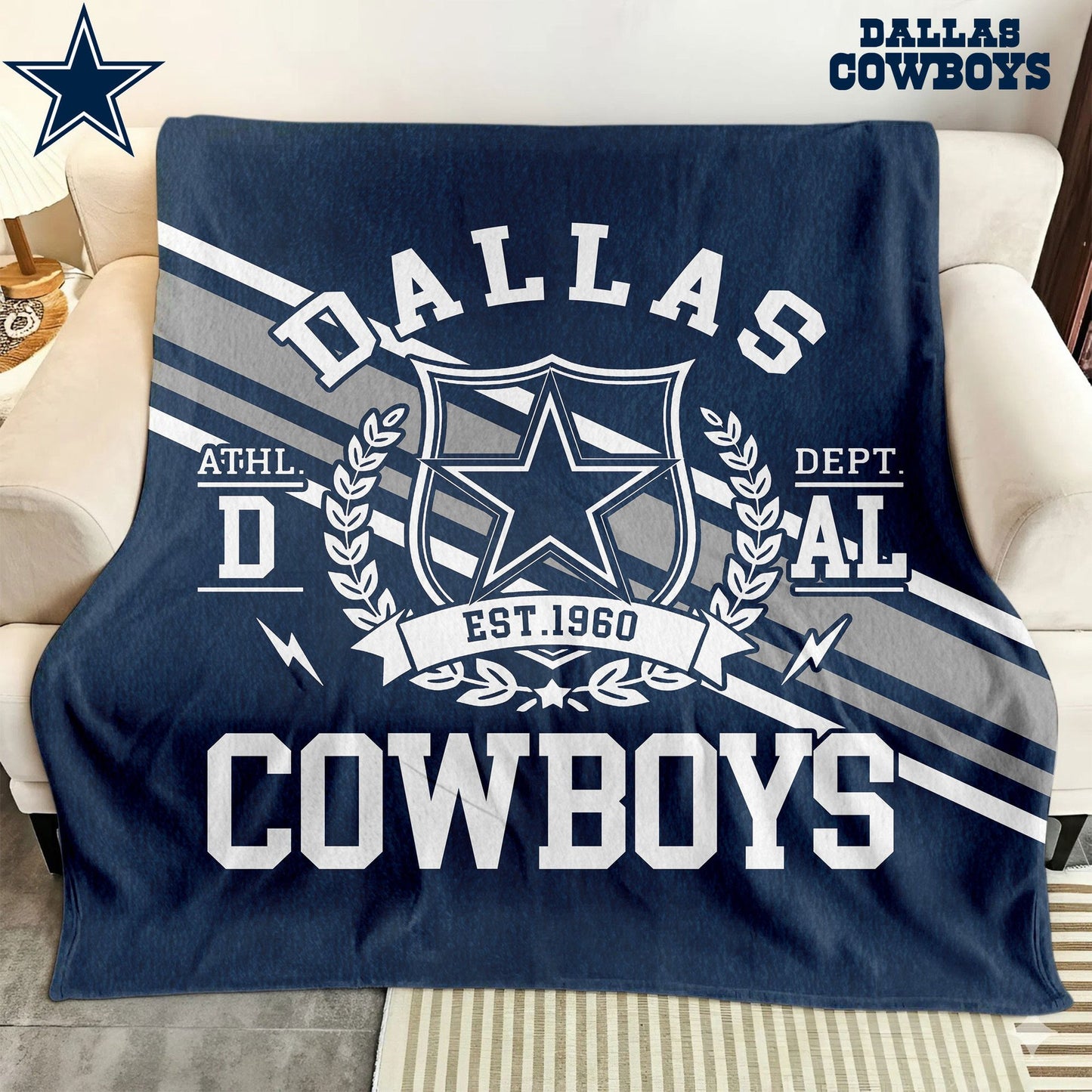 NFL x DAL Legacy Fleece Blanket HLP 251025