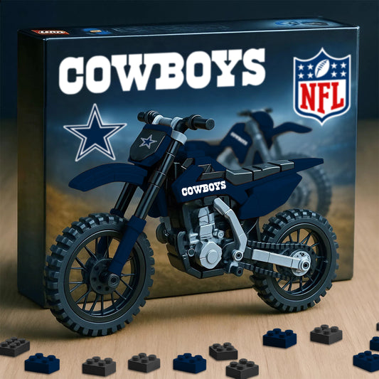 NFL x DAL Motorcycle Building Block Set V1 NAK NHM
