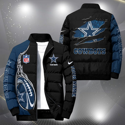 NFL x DAL Personalized Puffer Jacket HLP