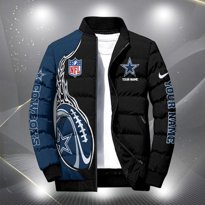 NFL x DAL Personalized Puffer Jacket HLP