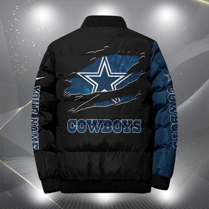 NFL x DAL Personalized Puffer Jacket HLP